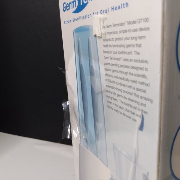 New Germ Terminator Toothbrush Sanitizer & Holder 8 inches Tall - Picture 7 of 7
